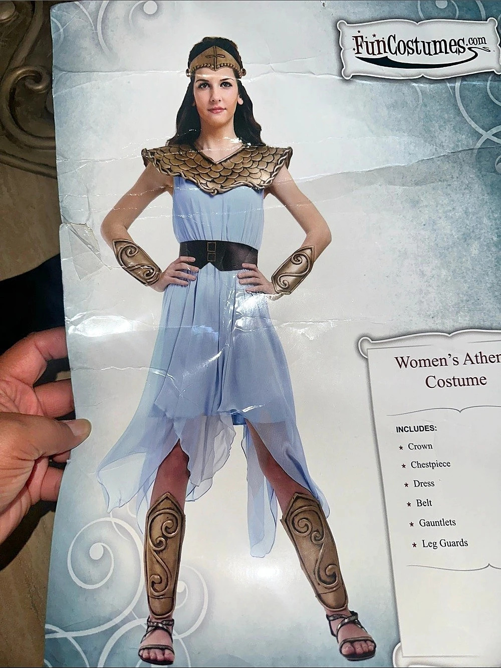 Fun Costumes Athena Halloween Costume Women's Accesories